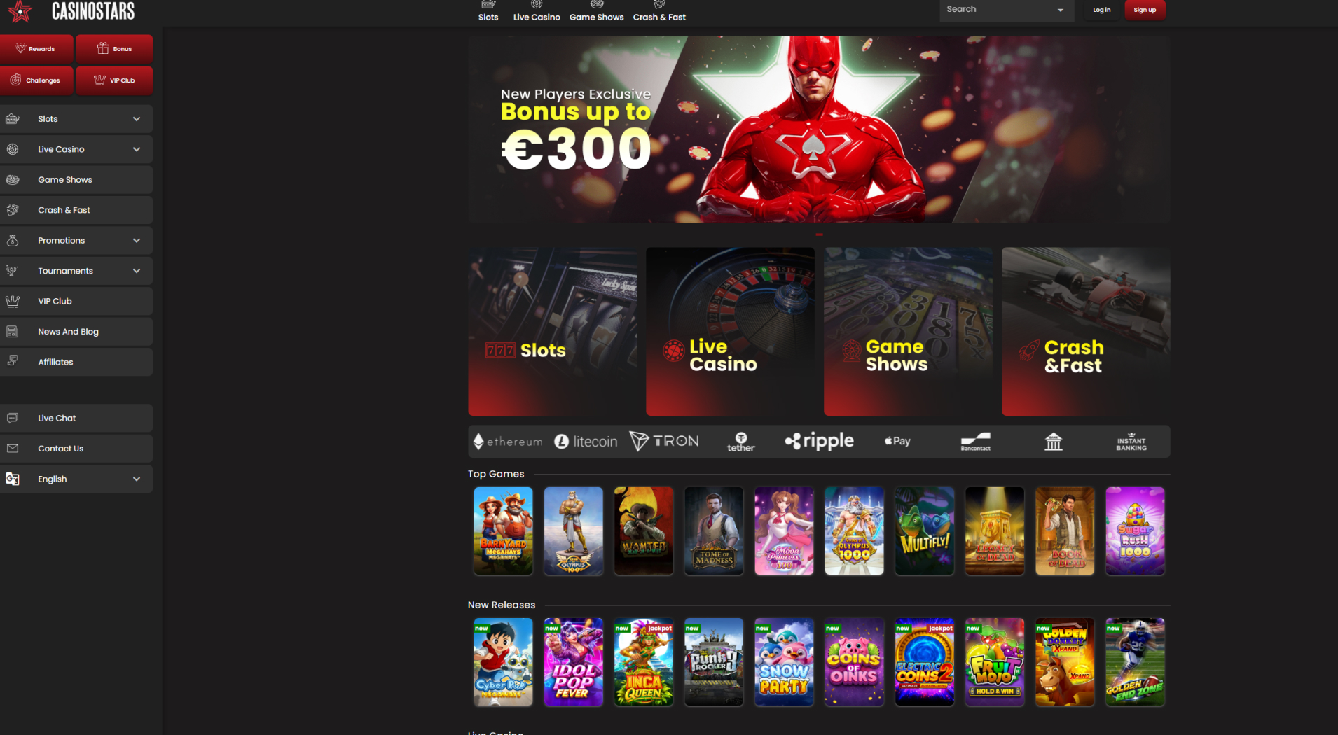 7. CasinoStar- Offerta bilanciata del casinò Klarna